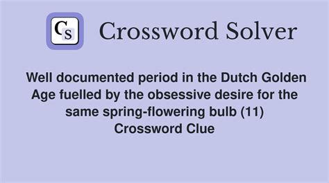 spring bulb crossword clue